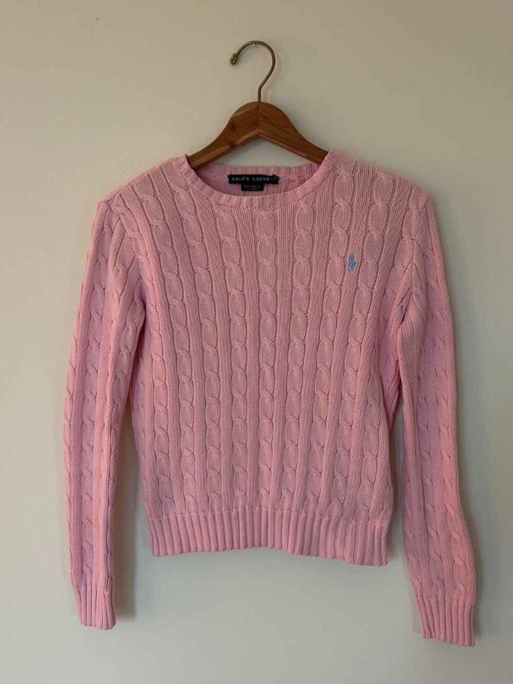 Ralph Lauren Women's Pink Jumper